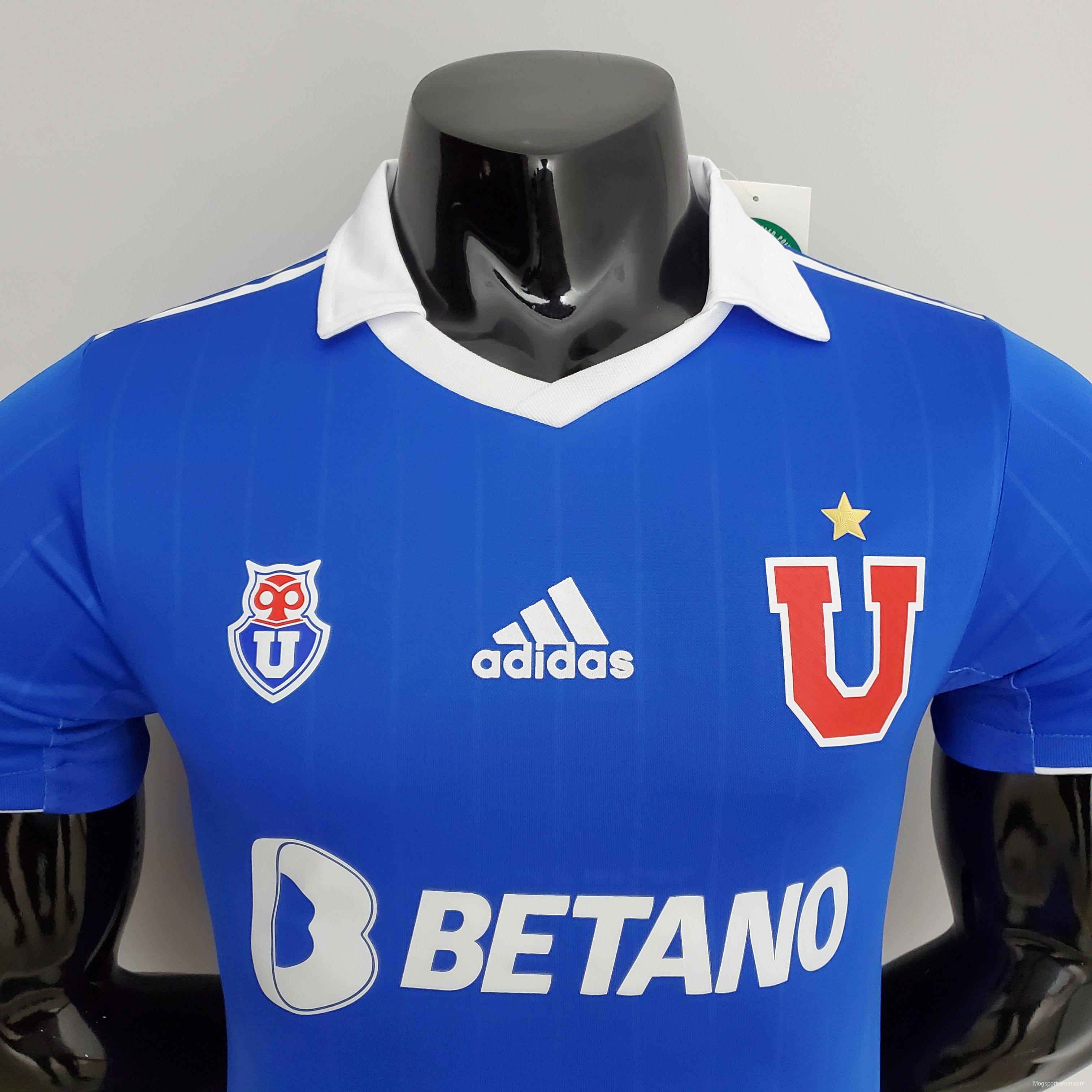 22/23 player version Universidad de Chile home Soccer Jersey