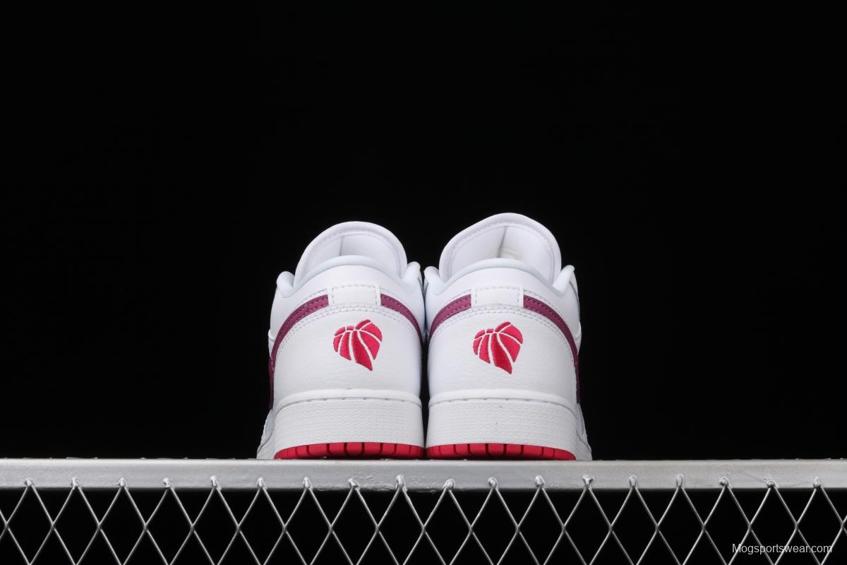 Air Jordan1 Low low-top basketball shoes for Valentine's Day 554723-161