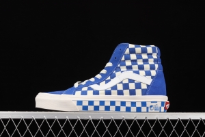 Vans SK8-Hi Vans Anaheim chessboard checkered high top casual board shoes VN0A38GF2U8