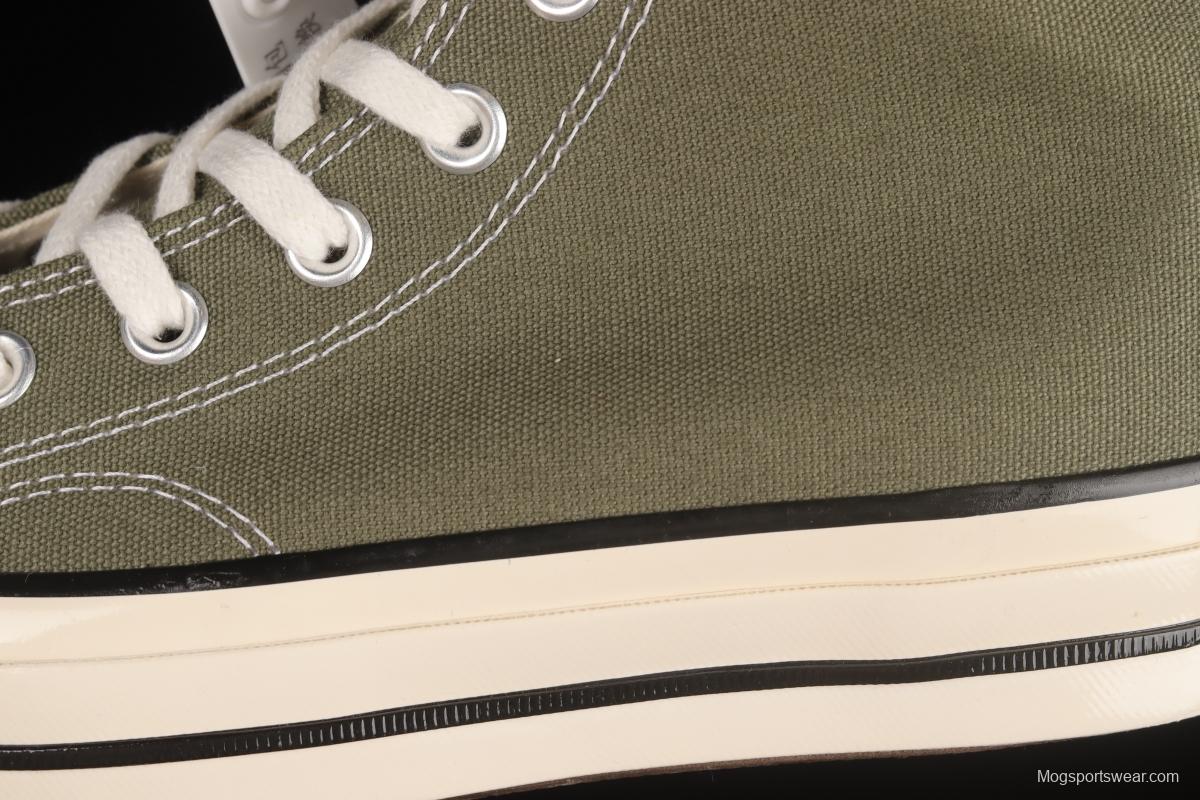 Converse 1970s Evergreen high-top vulcanized casual shoes 162052C