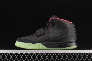 NIKE Yeezy 2 NRG Kanye West limited edition black coconut black rose Kanye shoes 508214-006