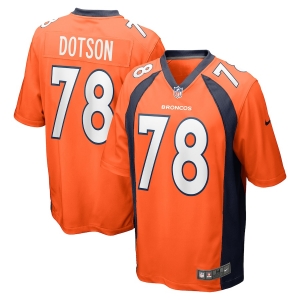 Men's Demar Dotson Orange Player Limited Team Jersey