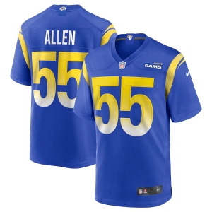 Men's Brian Allen Royal Player Limited Team Jersey