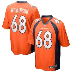 Men's Elijah Wilkinson Orange Player Limited Team Jersey