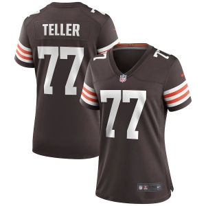 Women's Wyatt Teller Brown Player Limited Team Jersey