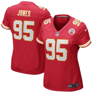 Women's Chris Jones Red Player Limited Team Jersey