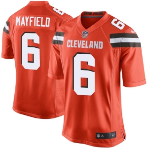 Men's Baker Mayfield Orange Player Limited Team Jersey