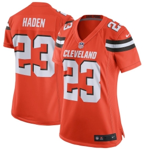 Women's Joe Haden Orange Player Limited Team Jersey