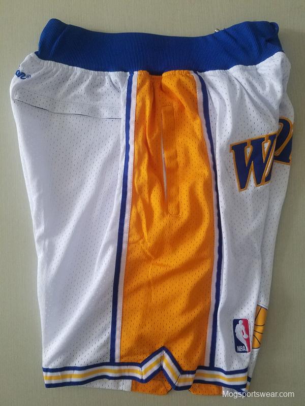 Golden State 1995-96 Throwback Classics Basketball Team Shorts