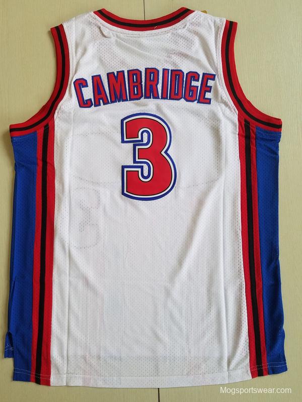 Lil' Bow Wow Calvin Cambridge 3 Los Angeles Knights White Basketball Jersey Like Mike