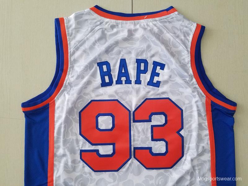 Men's No.93 Fashion Edition Basketball Jersey