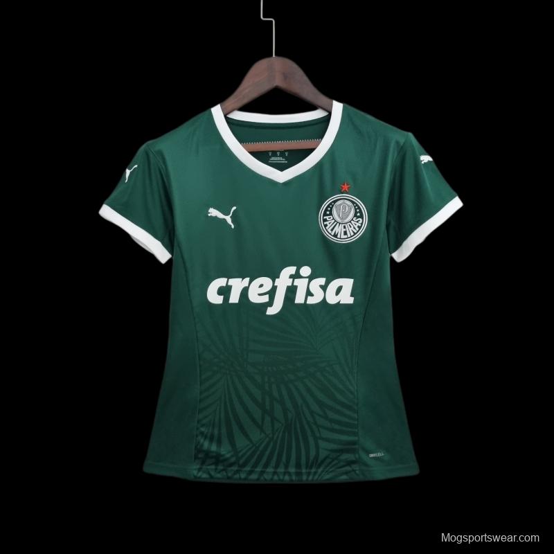 22/23 Palmeiras Woman Home  Soccer Jersey