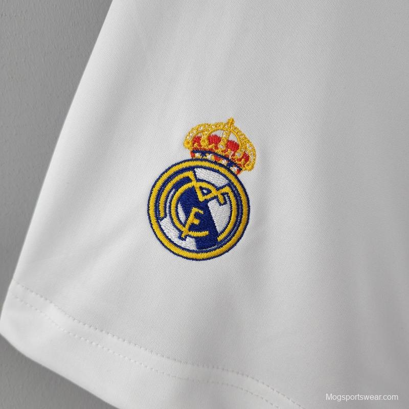 22/23 Real Madrid Home Shorts  Soccer Jersey