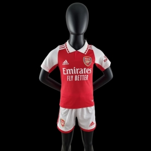 22/23 Arsenal Home Kids SIZS:16-28 Soccer Jersey