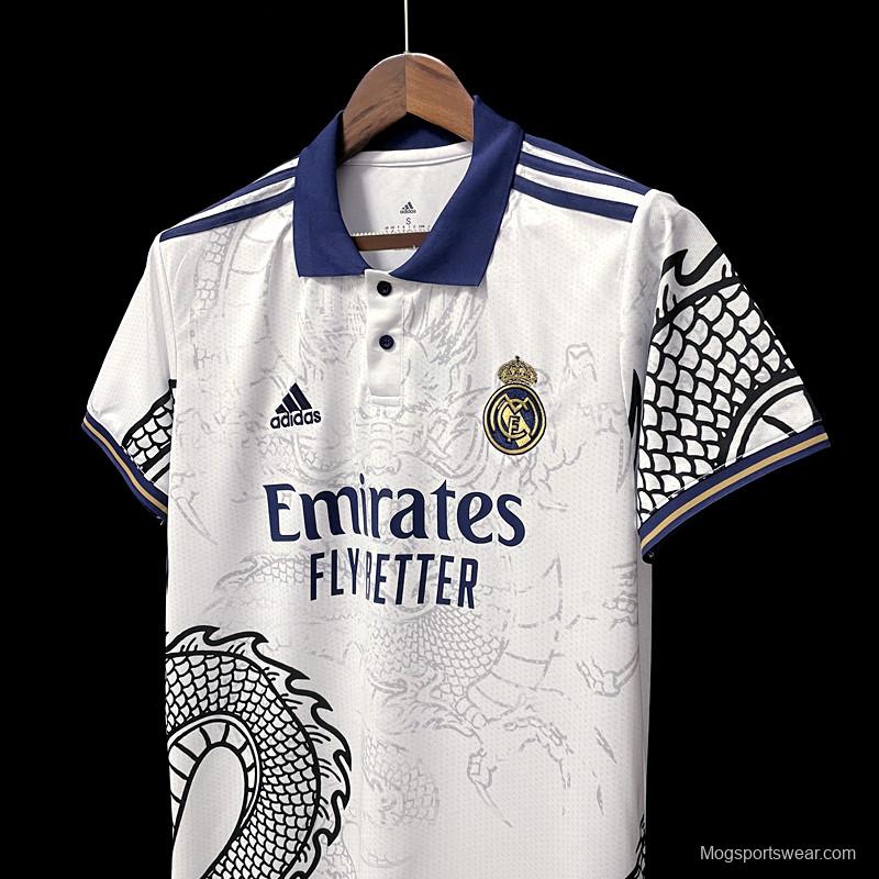 22/23 Real Madrid Chinese Dragon White 