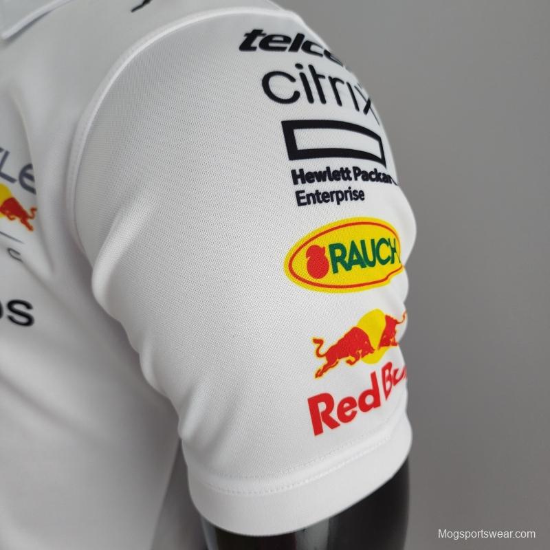 2022 F1 Redbull White Jersey  #0011