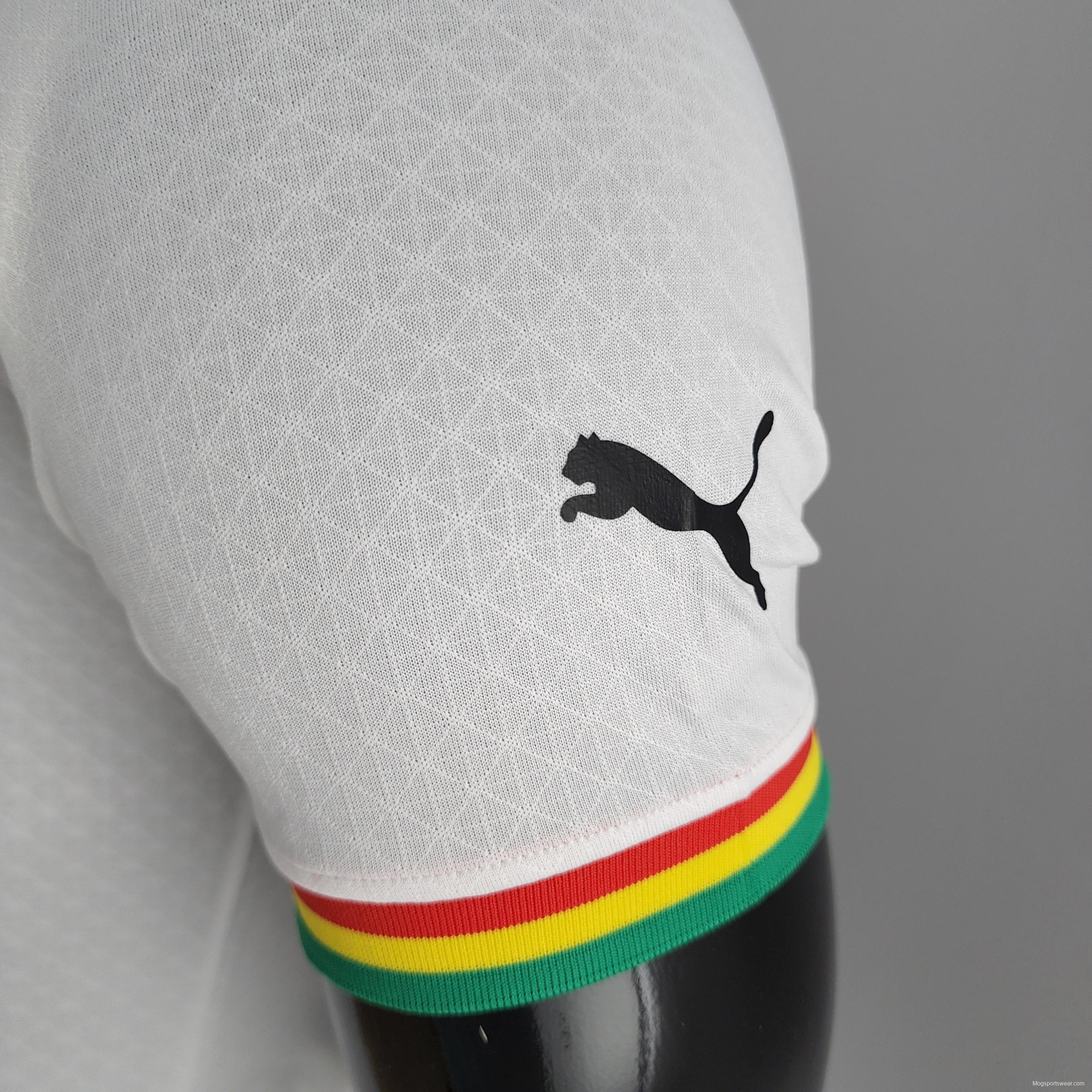 Player Version 2022 Ghana Home Soccer Jersey