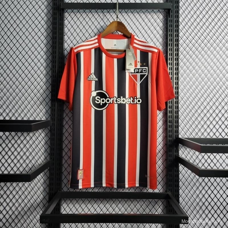 22/23 Sao Paulo Away Soccer Jersey