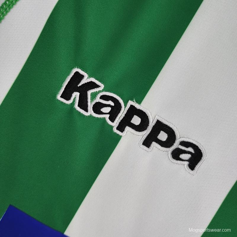 Retro Real Betis 01/02 Home Soccer Jersey