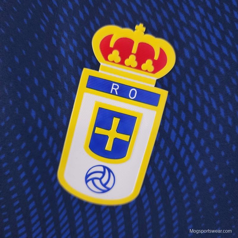 22/23 Real Oviedo Home Soccer Jersey