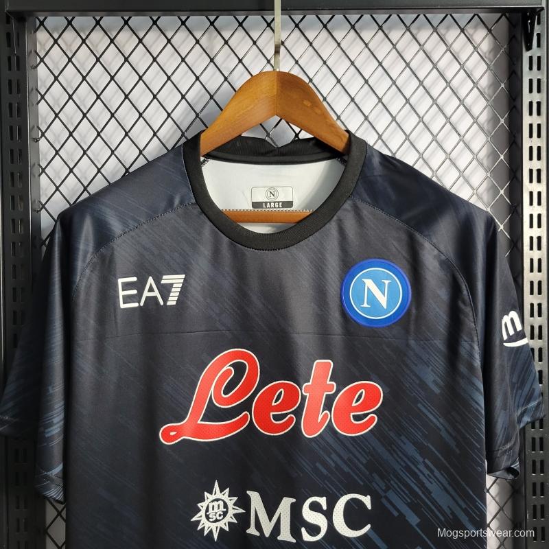 22/23 Napoli Third Soccer Jersey