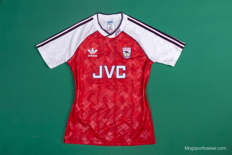 Retro 90/92 Arsenal Home Soccer Jersey