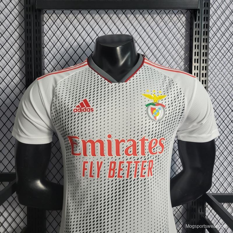 22/23 Player Benfica Third White Soccer Jersey