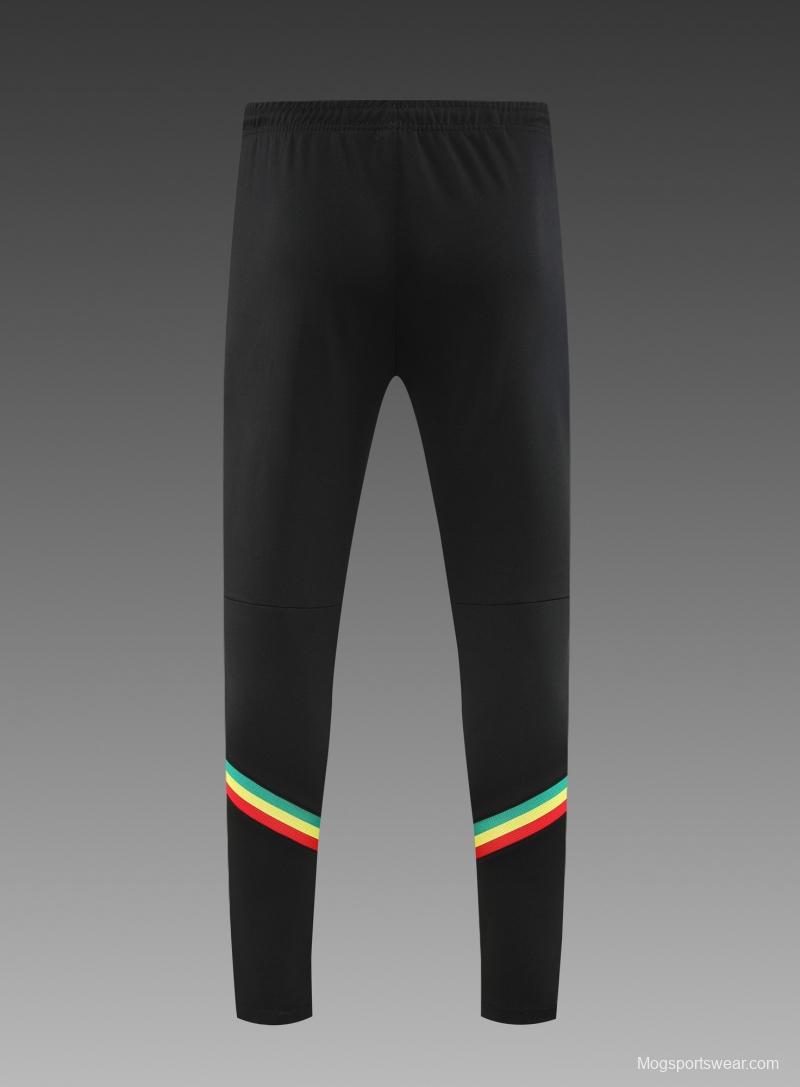 2022 Senegal Green Half Zipper Tracksuit