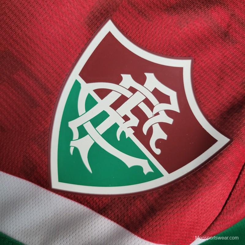 23-24 Women Fluminense Training Green Red Jersey