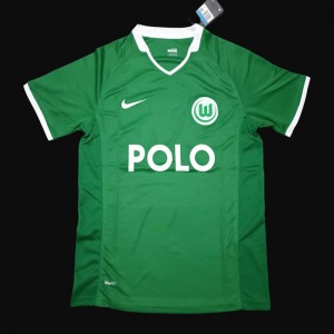 Retro 08/09 Wolfsburg Home Green Jersey