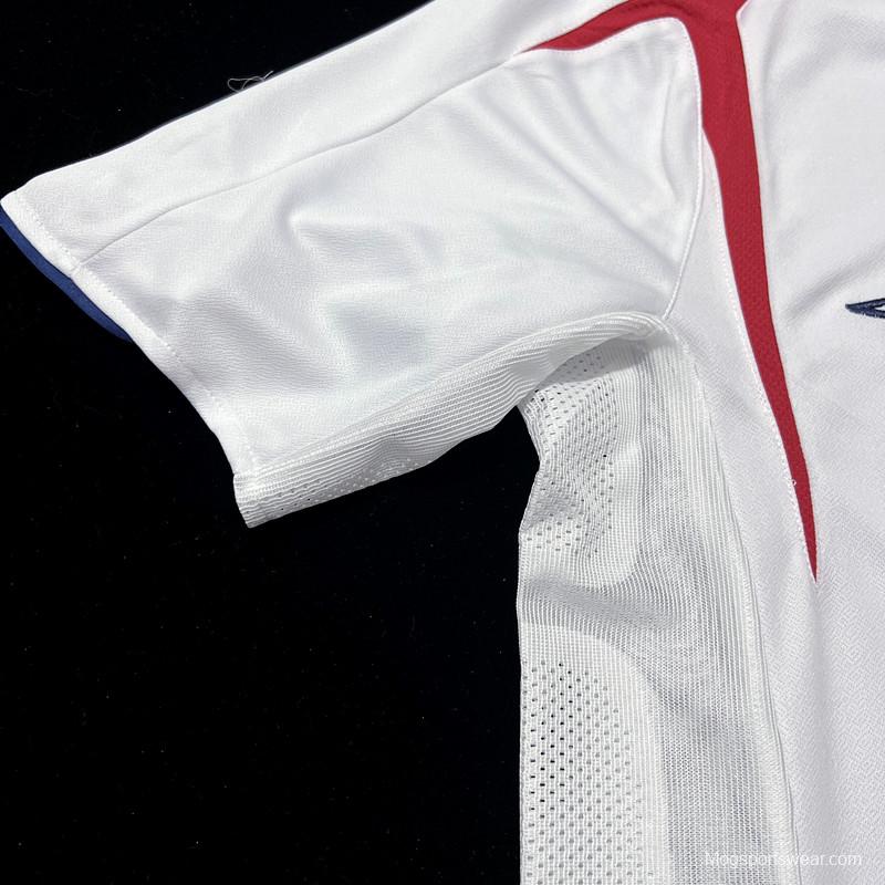 Retro 1982 England Home Soccer Jersey