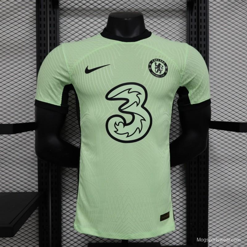 Player Version 23/24 Chelsea Away Green Jersey