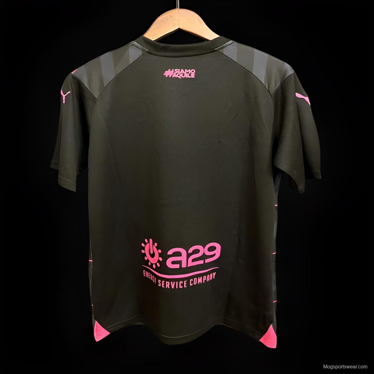 23/24 Palermo Third Black Jersey