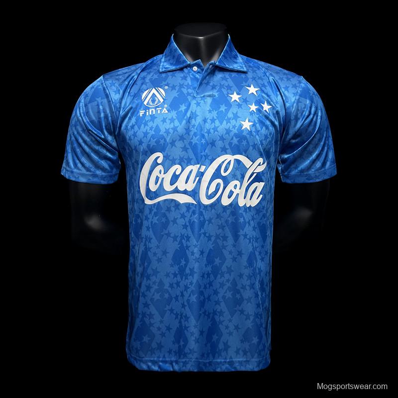 Retro 93/94 Cruzeiro Home Jersey