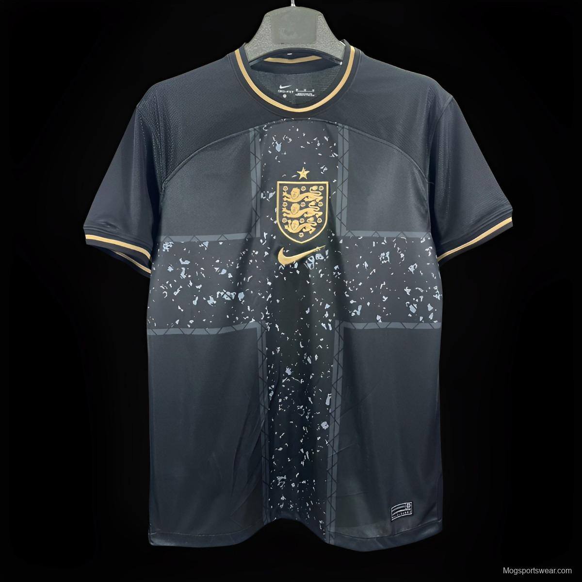 2023 England Black Pre-Match Jersey