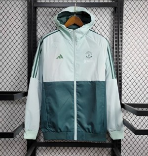 24/25 Manchester United Green Windbreaker