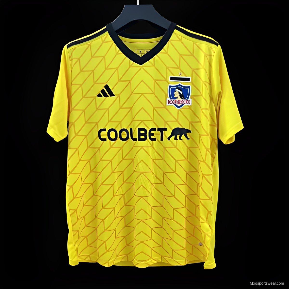 24/25 COLO COLO Yellow Goalkeeper Jersey